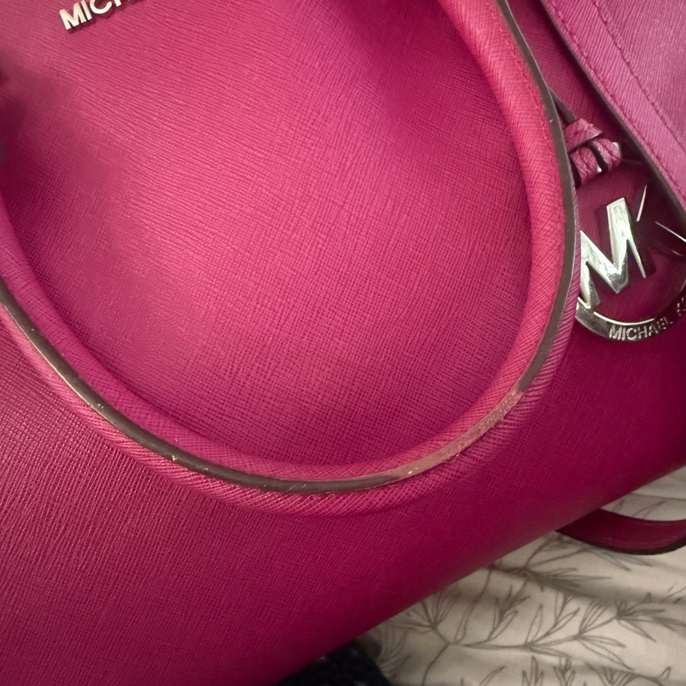 Michael Kors Sutton Saffiano Leather Satchel - Picture 6 of 12